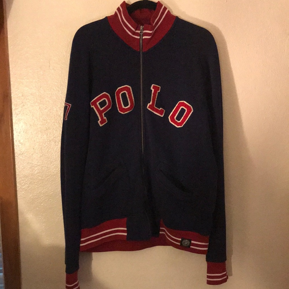 Ralph Lauren zip up sweater